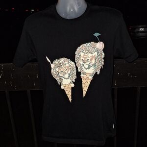 Ice Cream Mens Full Fat T Shirt Size Large